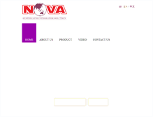 Tablet Screenshot of nova-trinity.com